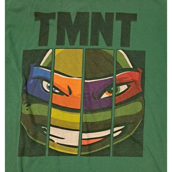 TMNT Men’s Large Graphic T-Shirt 2012 Teenage Mutant Ninja Turtles Distressed - Picture 2 of 6